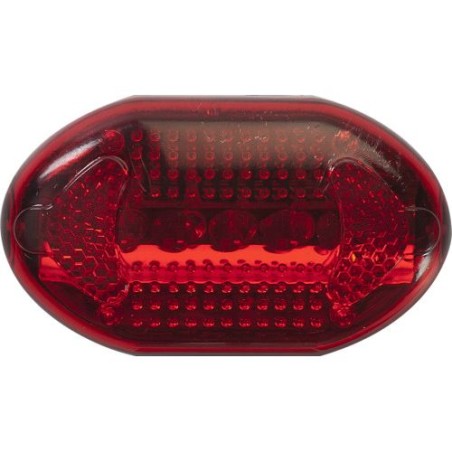 Lampes à vélo personnalisées offrant sécurité et visibilité - Jordy Matières : caoutchouc Couleurs : multicolore