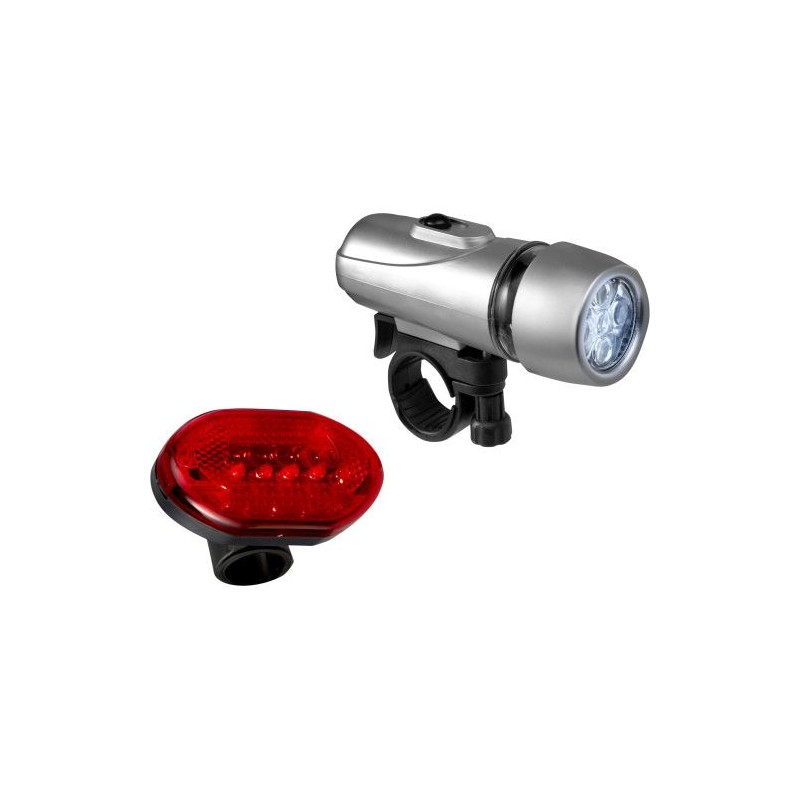 Lampes à vélo personnalisées offrant sécurité et visibilité - Jordy Matières : caoutchouc Couleurs : multicolore goodies publici