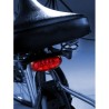 Lampes à vélo personnalisées offrant sécurité et visibilité - Jordy Matières : caoutchouc Couleurs : multicolore marquage laser 