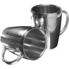Set de 2 mugs incassables publicitaires idéaux Naya Matières : acier inoxydable Couleurs : argenté personnalisable avec votre lo