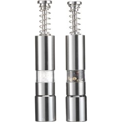 Salière et poivrier personnalisés en bois, ustensiles de cuisine Annalena
