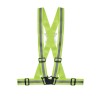 Bretelles de sécurité réfléchissantes personnalisées pas cher ALLVISIBLE Matières : PET Couleurs : vert fluo personnalisable ave