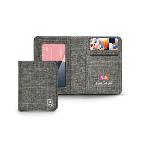 Porte-Carte de Crédit Anti-RFID Personnalisé Sécurisé - Stop RFID pas cher