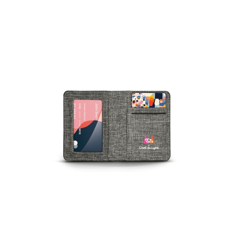 Porte Carte de Crédit avec Stop RFID