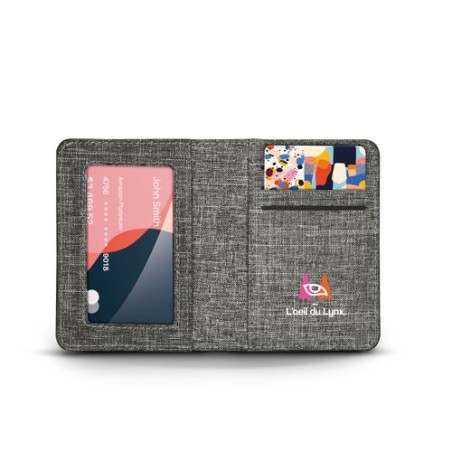 Porte-Carte de Crédit Anti-RFID Personnalisé Sécurisé - Stop RFID pas cher cadeau entreprise pas cher