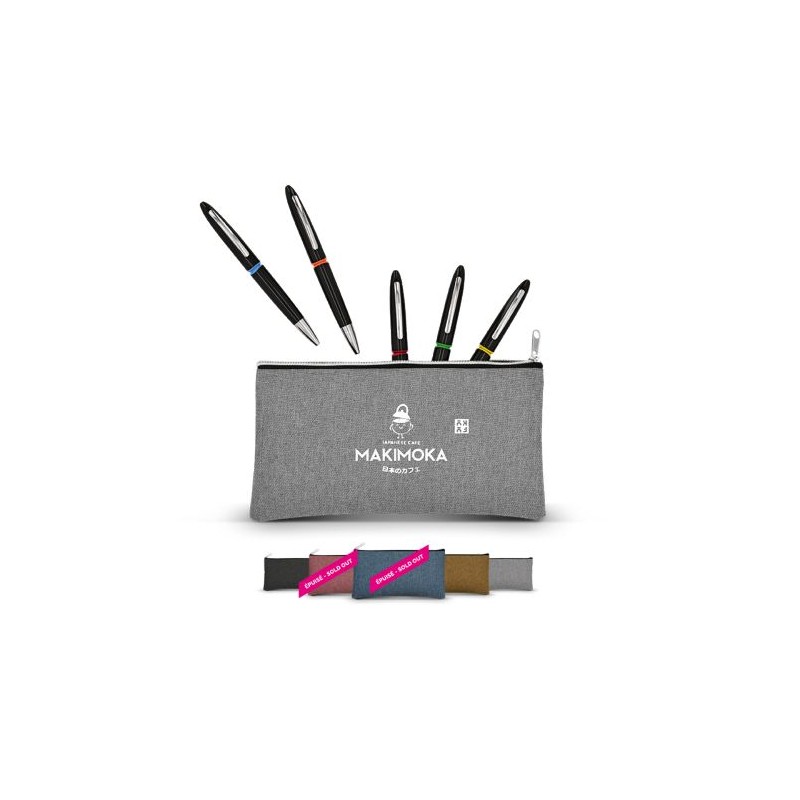 Trousse à Stylo Personnalisable - Objet Publicitaire cadeau entreprise pas cher