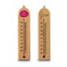 Thermomètre personnalisable en bois