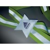 Bretelles de sécurité réfléchissantes personnalisées pas cher ALLVISIBLE Matières : PET Couleurs : vert fluo marquage laser ultr