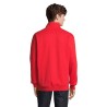 Sweat Zip Col Confortable et Éthique Personnalisé - Conrad Taille textile : XL Couleurs : rouge vif accessoire événementiel uniq