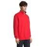 Sweat Zip Col Confortable et Éthique Personnalisé - Conrad Taille textile : XS Couleurs : rouge vif goodies publicitaire durable