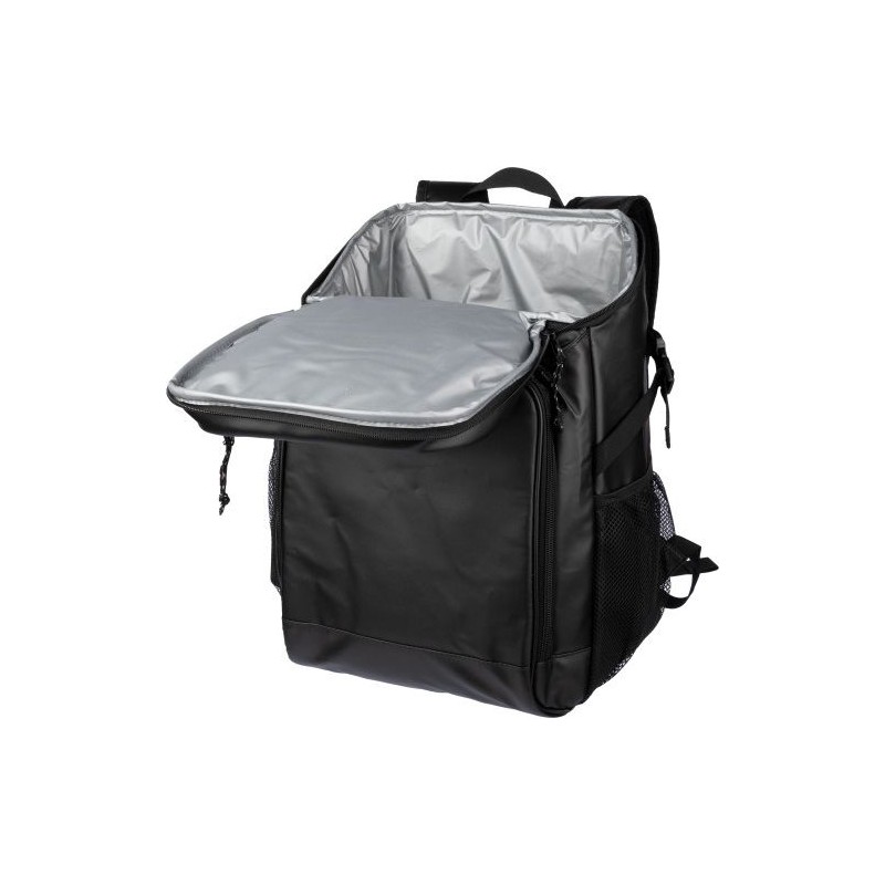 Sac à dos isotherme personnalisé en polyester pas cher - Vanessa Matières : polyester Couleurs : noir livraison express 24h 48h