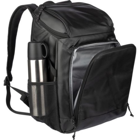 Sac à dos isotherme personnalisé en polyester pas cher - Vanessa Matières : polyester Couleurs : noir cadeau collaborateur premi