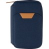 Pochette de voyage  en rPET - Susanne Matières : nylon Couleurs : bleu marquage laser ultra précis
