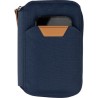 Pochette de voyage  en rPET - Susanne Matières : nylon Couleurs : noir marquage couleur éclatante