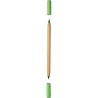 Crayon et Stylo Éco-responsables en Bambou Pratique Personnalisée Wolfgang Matières : bambou Couleurs : rouge cadeau client orig