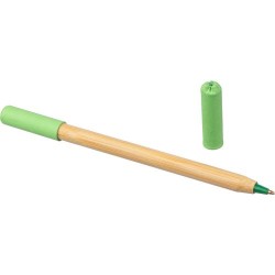 Crayon et Stylo Éco-responsables en Bambou Pratique Personnalisée Wolfgang Matières : bambou Couleurs : rouge goodies entreprise