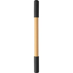 Crayon et Stylo Éco-responsables en Bambou Pratique Personnalisée Wolfgang Matières : bambou Couleurs : rouge 2