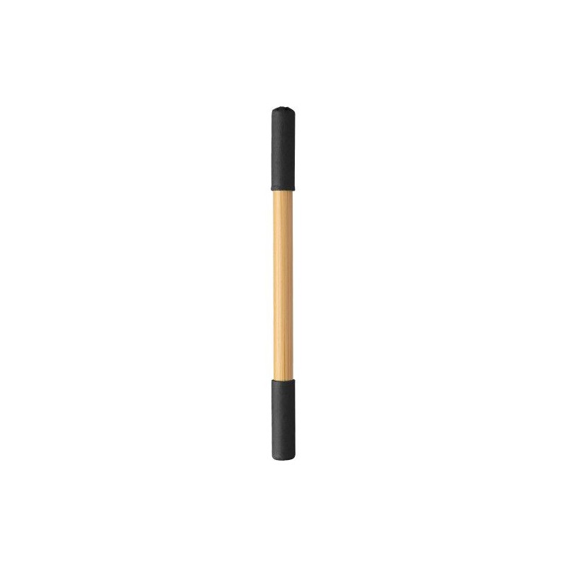 Crayon et Stylo Éco-responsables en Bambou Pratique Personnalisée Wolfgang Matières : bambou Couleurs : noir impression haute dé