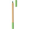 Crayon et Stylo Éco-responsables en Bambou Pratique Personnalisée Wolfgang Matières : bambou Couleurs : bleu cobalt impression h