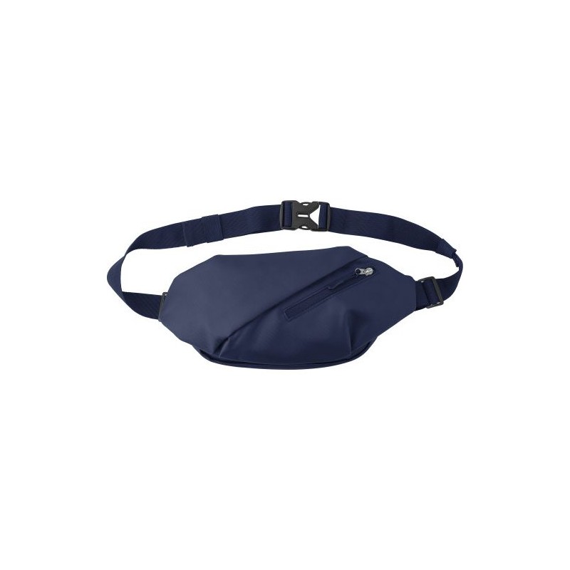 Sac banane déperlant en polyester 600D personnalisé - Bria Matières : polyester Couleurs : bleu