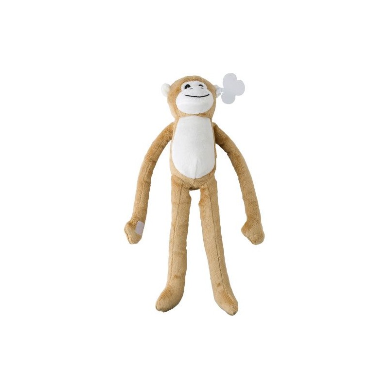 Peluche Singe en polyester personnalisée - Sophie Matières : polyester Couleurs : multicolore cadeau entreprise pas cher