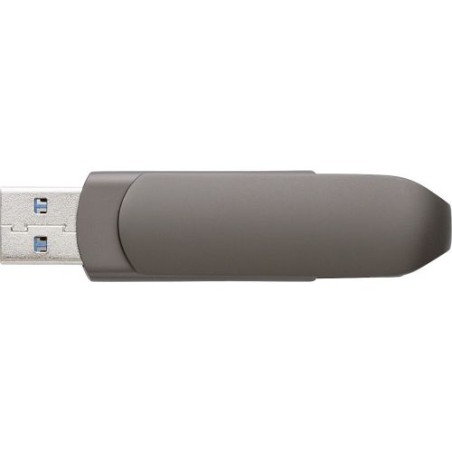 Clé USB 3.0 Twist Personnalisée 64 Go - Harlow Matières : alliage de zinc Couleurs : argenté cadeau collaborateur premium