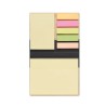 Bloc-notes adhésif personnalisé en bambou pas cher VISIONBAM Matières : bambou Couleurs : noir personnalisable avec votre logo