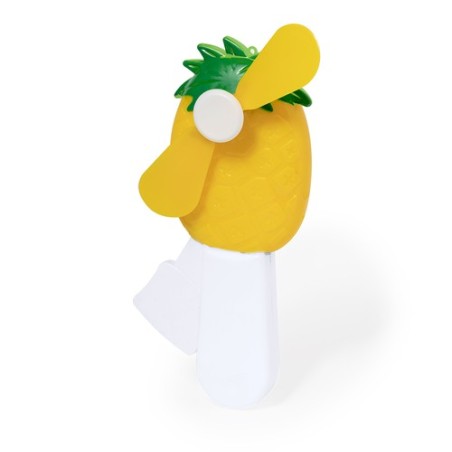 Ventilateur Personnalisé Amusant - Objets Publicitaires Manhattan Couleurs : ananas personnalisable avec votre logo
