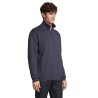Sweat Zip Col Confortable et Éthique Personnalisé - Conrad Taille textile : L Couleurs : french navy cadeau affaires élégant