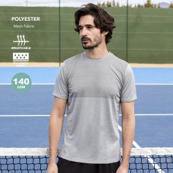 T-Shirt Adulte Personnalisé Éco-responsable Style et Confort Tecnic Ulken Matières : polyester Taille textile : L Couleurs : bla