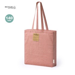 Sac Éco-responsable Personnalisé de Shopping Bestla Matières : coton recyclé Couleurs : bleu 2