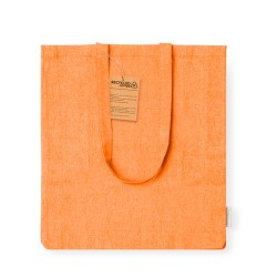 Sac Éco-responsable Personnalisé de Shopping Bestla Matières : coton recyclé Couleurs : bleu personnalisation sur mesure