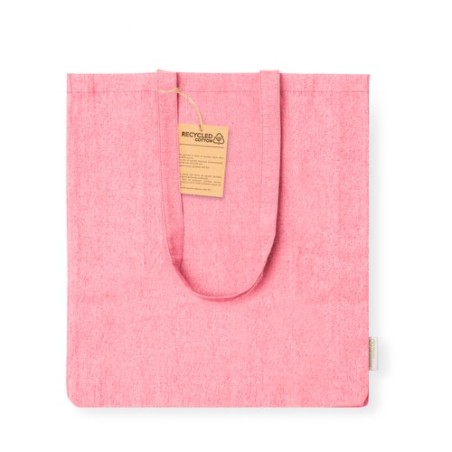 Sac Éco-responsable Personnalisé de Shopping Bestla Matières : coton recyclé Couleurs : bleu personnalisation rapide en France