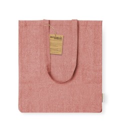 Sac Éco-responsable Personnalisé de Shopping Bestla Matières : coton recyclé Couleurs : bleu clair cadeau affaires élégant