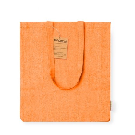 Sac Éco-responsable Personnalisé de Shopping Bestla Matières : coton recyclé Couleurs : fuchsia personnalisable avec votre logo