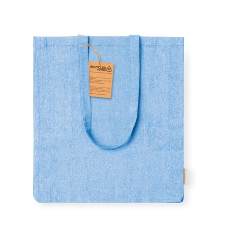 Sac Éco-responsable Personnalisé de Shopping Bestla Matières : coton recyclé Couleurs : fuchsia marquage laser ultra précis
