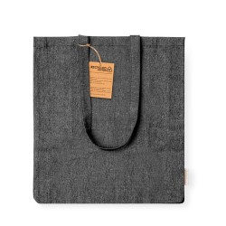 Sac Éco-responsable Personnalisé de Shopping Bestla Matières : coton recyclé Couleurs : naturel cadeau entreprise pas cher