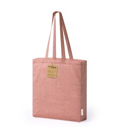Sac Éco-responsable Personnalisé de Shopping Bestla Matières : coton recyclé Couleurs : naturel personnalisation sur mesure
