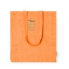 Sac Éco-responsable Personnalisé de Shopping Bestla Matières : coton recyclé Couleurs : rouge goodies publicitaire durable