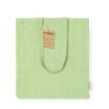 Sac Éco-responsable Personnalisé de Shopping Bestla Matières : coton recyclé Couleurs : vert cadeau entreprise pas cher