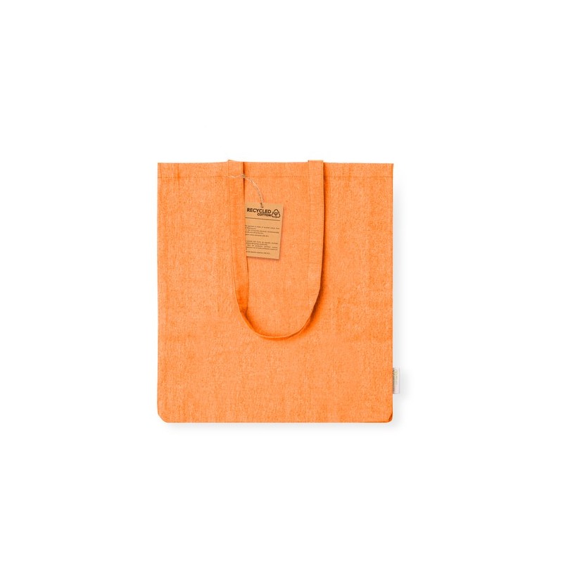 Sac Éco-responsable Personnalisé de Shopping Bestla Matières : coton recyclé Couleurs : vert goodies personnalisé en stock