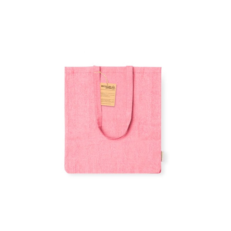 Sac Éco-responsable Personnalisé de Shopping Bestla Matières : coton recyclé Couleurs : vert impression logo haute qualité