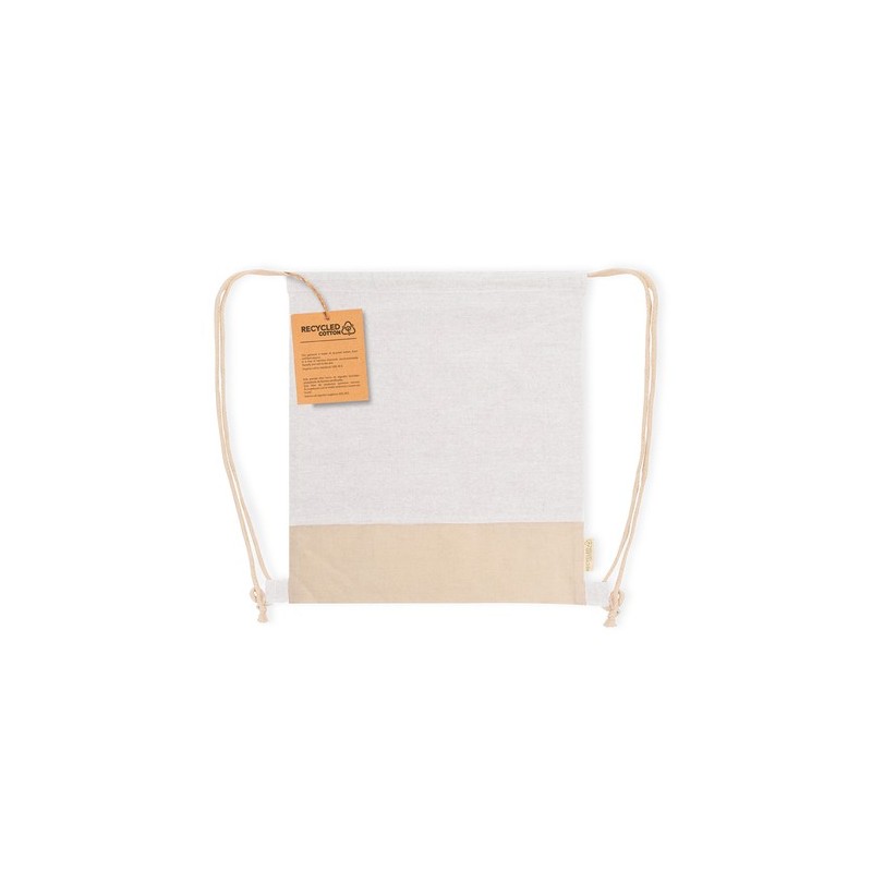 Sac à Dos Éco-responsable Personnalisable Vexira Matières : coton recyclé Couleurs : rouge personnalisation sur mesure