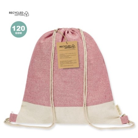 Sac à Dos Éco-responsable Personnalisable Vexira Matières : coton recyclé Couleurs : naturel livraison express 24h 48h