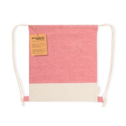 Sac à Dos Éco-responsable Personnalisable Vexira Matières : coton recyclé Couleurs : vert personnalisable avec votre logo