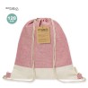 Sac à Dos Éco-responsable Personnalisable Vexira Matières : coton recyclé Couleurs : noir personnalisation rapide en France