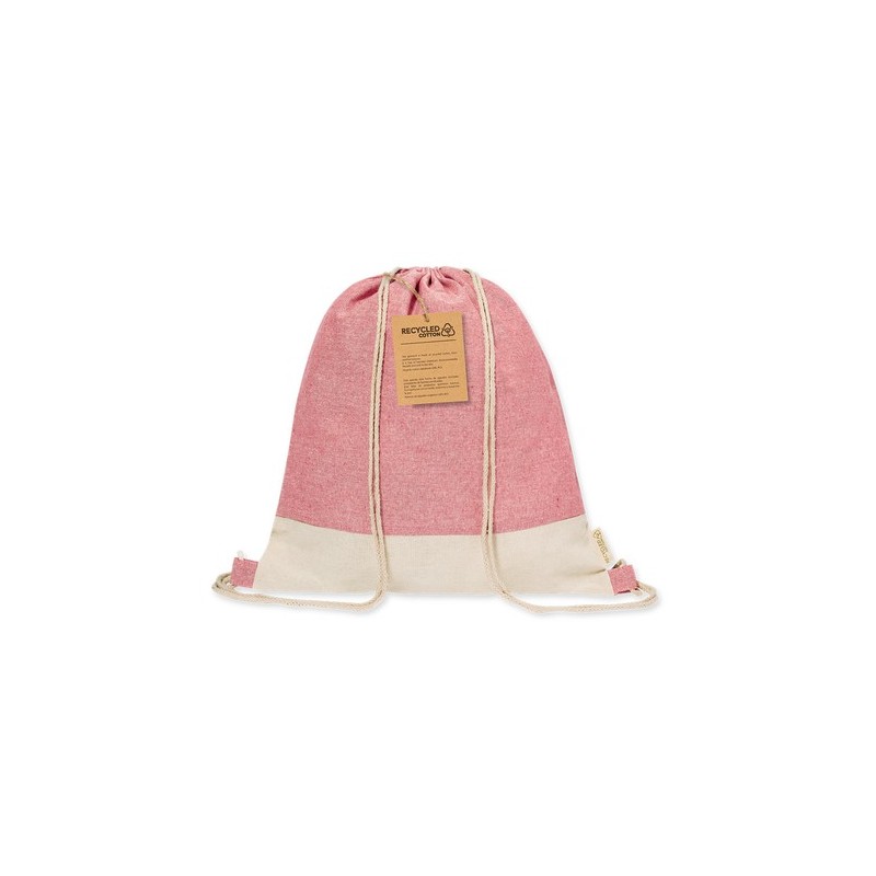 Sac à Dos Éco-responsable Personnalisable Vexira Matières : coton recyclé Couleurs : noir cadeau collaborateur premium