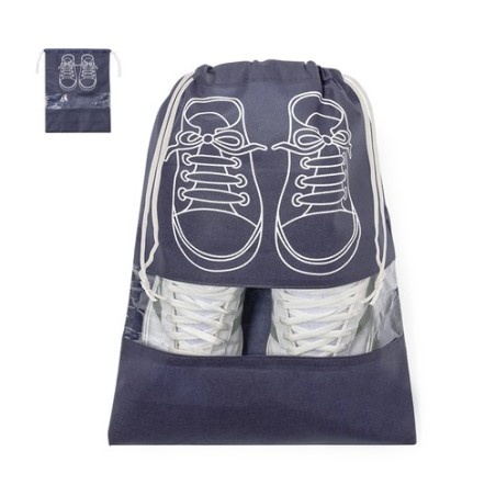 Sac à Chaussures Personnalisé Cyde Éco-responsable et Durable Ardentix Matières : polypropylène (PP) Couleurs : noir impression 