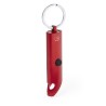 Porte-Clés Éco-responsable Personnalisé avec Lampe Kushing Matières : aluminium recyclé  Couleurs : bleu impression haute défini