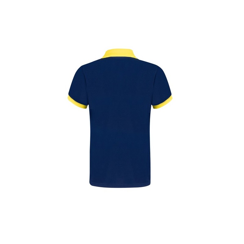 Polo publicitaire personnalisé Tecnic Rebon Matières : polyester Taille textile : XS Couleurs : jaune objet publicitaire robuste